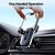 baratos Suporte para automóvel-Suporte para telefone de ventilação do carro Ultra Estável Suporte de telefone para Carro Compatível com Todos os telefones celulares Acessório para Celular
