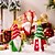 voordelige Kerstcadeauverlichting-Verlichte Kerst Gnome Ornamenten 6,3 inch Gnome Kerstboomdecoraties met Licht Pluche Gnomes Kerst Elf Poppen Hangende Ornamenten voor Huis Mantel Plank Tafelblad