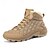 cheap Hiking Boots-Men&#039;s Quilted Hiking Boots - Lightweight, Waterproof, Non-Slip Sole, High-Top Design, Ideal for Outdoor Adventures