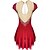 cheap Figure Skating Dresses-Figure Skating Dress Women's Girls' Ice Skating Dress Blue High Elasticity Training Competition Skating Wear Classic Crystal / Rhinestone Long Sleeve Ice Skating Figure Skating