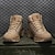 cheap Hiking Boots-Men&#039;s Quilted Hiking Boots - Lightweight, Waterproof, Non-Slip Sole, High-Top Design, Ideal for Outdoor Adventures