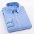 voordelige Overhemden met knopen voor heren-Voor heren Overhemd Button-down overhemd Oxford overhemd Effen Bruiloft Werk Licht Blauw Zwart Wit blauw Lange mouw Buttondown boord Alle seizoenen Kleding shirts met kraag