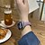 abordables correas de reloj de manzana-Banda de cuero Compatible con Apple Watch Correa 38mm 40mm 41mm 42mm 44mm 45mm 49mm Ajustable Cuero Auténtico correa de repuesto para iwatch Ultra 2 Series 9 8 7 SE 6 5 4 3 2 1