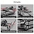 cheap Building Toys-898pcs City SWAT Police Rotating Crawler Tank Model - Authentic Building Blocks with 4 Soldier Figures Weapon Accessories and Stacking Bricks for Creative Play Ideal Christmas Halloween and Birth