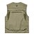 preiswerte Westen-Herren Weste für Wanderer Wander-Fleeceweste Ärmellos Weste Außen Atmungsaktiv Komfortabel Mehrere Taschen Polyester Schwarz Armeegrün Rot Jagd Angeln Klettern