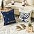 cheap Holiday Cushion Cover-Decorative Happy Hanukkah Toss Pillows Cover 4PC Soft Square Cushion Case Pillowcase for Bedroom Livingroom Sofa Couch Chair