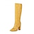 preiswerte Modische Stiefel-burgunderfarbene kniehohe Stiefel mit Krokoprägung für Damen – stylische Stiefel mit spitzer Spitze und Blockabsatz für die Herbst- und Wintermode