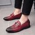 abordables Semi-formel-mocassins en similicuir à motif crocodile rouge pour hommes – chaussures à enfiler de luxe avec boucle en métal élégante pour une tenue formelle et professionnelle