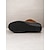 abordables Botas holgadas-Botines de ante marrón para mujer: cómodos tacones de cuña con diseño holgado, ideales para usar en otoño e invierno.
