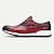 ieftine Adidași din piele premium-pantofi oxford din piele roșie cu model de crocodil pentru bărbați – piele de vacă premium cu design cu șireturi și talpă modernă