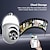 cheap Indoor IP Network Cameras-1080P Light Bulb Security Camera with Motion Detection and Alarm 2.4GHz WiFi Only Two-Way Talk Color Night Vision Human Detection for Indoor/Outdoor Home Security (with LED Bulb)