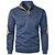 billige Basic sweatshirts-Herre Sweatshirt bluse Sort Bordeaux Navyblå Marineblå Grøn Stående krave Farveblok Patchwork Sport &amp; Udendørs Afslappet Daglig Gade Afslappet Atletik Vinter Forår &amp; Vinter Tøj Hættetrøjer Sweatshirts