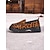 billiga Lätta damskor-chunky loafers med leopardmönstrat för kvinnor - slip-on skor i mocka med robust sula, perfekt för casual- och streetwear-stilar