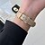 billige Apple Watch-bånd-Leather Link Kompatibel med Apple Watch-klokkereim 38mm 40mm 41mm 42mm 44mm 45mm 49mm Metalllås Justerbar PU-lær Erstatningsklokkerem til iwatch Ultra 2 Series 9 8 7 SE 6 5 4 3 2 1