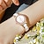 billige Kvartsure-Ny Seno Tatsuno mærke Mors Dag gave til kvinders ure dekoreret keramikflise solid stålarmbånd urskive kvartsure fashionable og elegante armbåndsure