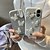 voordelige iPhone-hoesjes-telefoon hoesje Voor iPhone 16 Pro Max Plus iPhone 16 iPhone 16 Pro iPhone 15 Pro Max Plus iPhone 15 iPhone 14 Pro Max iPhone 13 12 Pro Max Achterkant Bling glitter glanzend Schokbestendig Retro TPU