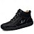 preiswerte Stiefeletten-lässige High-Top-Stiefel aus Kunstleder für Herren mit Nahtdetails, strapazierfähiger Sohle und Schnürdesign – perfekt für Outdoor-Abenteuer und Komfort im Alltag