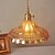 billige Vedhængslys-retro messing glas pendel rav tykt materiale glas lysekrone blæst glas drop loftslamper med justerbar ledning