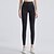 billige Yoga Leggings &amp; strømpebukser-Dame Yoga Bukser Jeggings Yoga leggings Balleløft Mavekontrol Høj Talje Pilates Gym Træning Træning Strømpebukser Helfarve Mørkegrå Sort Blå Efterår Vinter Sport Sportstøj Elastisk Tynd