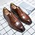billige Formel-klassiske brune oxford-sko til mænd med brogue-detaljer - elegant formelt fodtøj til forretning og begivenheder