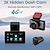 voordelige Auto DVR&#039;s-dashcam camera&#039;s videorecorder dual lens voor- en achterdashcam voor auto&#039;s 2k