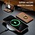 preiswerte Handyhülle für iPhone-Handy Hülle Handyhüllen Für iPhone 16 15 14 Pro Max Plus iPhone 13 12 Pro Max Rückseite Mit Ständer Magnetisch Unterstützt kabelloses Laden Retro TPU PU-Leder
