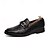 abordables Semi-formel-mocassins en similicuir à motif crocodile rouge pour hommes – chaussures à enfiler de luxe avec boucle en métal élégante pour une tenue formelle et professionnelle