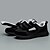 cheap Men&#039;s Sneakers-Men&#039;s Black Warm and Cozy Winter Sneakers with Fleece Lining - Ideal for Outdoor Activities