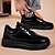 billiga Herrsneakers-guldmetallic låga sneakers för män – snygga snörskor med vit halkfri sula för vardags- och festkläder