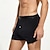 cheap Men's Boxers Underwear-Men's 1 PCS Boxers Underwear Boxer Shorts Elastic Waist 50% Cotton Breathable Soft Comfortable Solid Color Mid Rise Black White