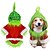 baratos Fantasia de Animais de Estimação-Cachorros Fantasias Ternos de Papai Noel Papai Noel Monstro Verde Peludo Inovador Engraçado Quente Natal Ano Novo Natal Roupas para cães for Small