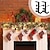 cheap Wreaths, Garlands &amp; Swags-4 Packs 2 in 1 Mantel Hanger for Garland Adjustable Stocking Hangers for Mantel Weighted Fireplace Garland Hangers Heavy Duty for Door Frame Two Hooks Dual Purpose and Padded Contact Points(4pcs)