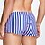 economico Boxer da uomo-Per uomo 1 pc Boxer Vita elastica 50% cotone Traspirante Morbido Comodo A quadri Color Block A vita bassa Bianco Giallo
