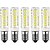 baratos Lâmpadas LED em Forma de Espiga-e14 lâmpada led 7w substituição de lâmpada 70w lâmpadas halógenas ângulo de feixe de 360 para lustre lâmpada de parede lâmpada de mesa 5 peças