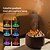 cheap Humidifiers &amp; Dehumidifiers-1pc Simulated Volcano Iceberg Style Aromatherapy Diffuser With Remote Control 7 Color Lights Timed Air Freshener Fragrance Diffuser