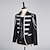 cheap Rococo-Retro Vintage Rococo Coat Masquerade Circus Jacket Prince Aristocrat Men&#039;s Carnival Masquerade Mardi Gras Event / Party Adults&#039; Coat Spring Fall &amp; Winter