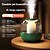 cheap Humidifiers &amp; Dehumidifiers-5000ML Air Humidifier USB Double Spray Port Heavy Fog Aroma Difuser Essential Oil Electric Air Freshener for Home Bedroom Office