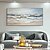 baratos Pinturas de Paisagens-Mintura artesanal mar onda paisagem pinturas a óleo sobre tela arte de parede decoração moderna imagem abstrata para decoração de casa rolou sem moldura pintura não esticada