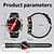 abordables Montres connectées-Montre intelligente HT30 Montre militaire robuste pour hommes 1,7 pouce Batterie 600mAh Compas Montres de sport et de fitness Montre connectée