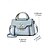 abordables Bolsos de mano y tote-Elegante bolso bandolera beige para mujer: diseño de monograma de lujo con colgante de corazón y asa superior