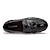 cheap Loafers-Men's Burgundy Crocodile Pattern Loafers with Tassel Detail and Non-Slip Sole - Luxury Slip-On Shoes for Casual and Formal Wear