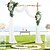 cheap Wedding Decorations-Wedding Arch Flowers Kit with Draping Fabric (Pack of 3), 2pcs Artificial Flower Arrangements and 1 Drapes for Arch Decorations, Wedding Ceremony Arbor, Reception Backdrop, and Outdoor Decor