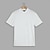 ieftine tricouri de bază-Bărbați Tricou Cămașă cu gât Manșon scurt Guler de stand Vară Primăvară Simplu Modă Casual Comfortabil Clasic Vacanță Stradă Concediu Alb Gri Verde Top tricou pentru bărbați
