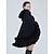 baratos Estolaa de Pelo-mulheres com capuz poncho capa xale de pele sintética envoltório com acabamento de pele cardigan sem mangas elegante capa moda tops casaco