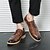 billiga Formell-brogue oxford skor för män med vintage texturerat konstläder | formell och avslappnad stil
