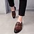 abordables Semi-formel-mocassins en similicuir à motif crocodile rouge pour hommes – chaussures à enfiler de luxe avec boucle en métal élégante pour une tenue formelle et professionnelle