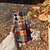 voordelige iPhone-hoesjes-telefoon hoesje Voor iPhone 16 Pro Max Plus iPhone 16 iPhone 16 Pro iPhone 15 Pro Max Plus iPhone 15 iPhone 14 Pro Max Achterkant met polsband Kaartsleuf Schokbestendig Retro tekstiili TPU