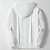 baratos suéter pulôver masculino-Homens Pulôver suéter Suéter de malha Estriado Cabo Tricotar Padrão Botões Com Cordão Tecido Com Capuz Moda Básico Roupa Diária Encontro Roupa Outono &amp; inverno Branco M L XL