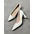 abordables Semiformal-Zapatos de tacón de bloque con punta puntiaguda de charol sintético verde brillante: elegantes zapatos formales para mujer