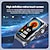 abordables Selecciones de Valor-TK79 Reloj inteligente 1.47 pulgada Smartwatch Reloj elegante Bluetooth Podómetro Recordatorio de Llamadas Seguimiento del Ejercicio Compatible con Android iOS Unisexo Larga espera Llamadas con Manos